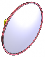 Miroir de sécurité convexe SCM-60i